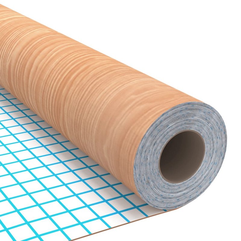 vidaXL Samolepiacia tapeta na nábytok javor 500x90 cm PVC