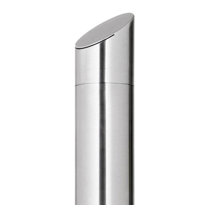 vidaXL Záhradná sprcha 220 cm nehrdzavejúca oceľ