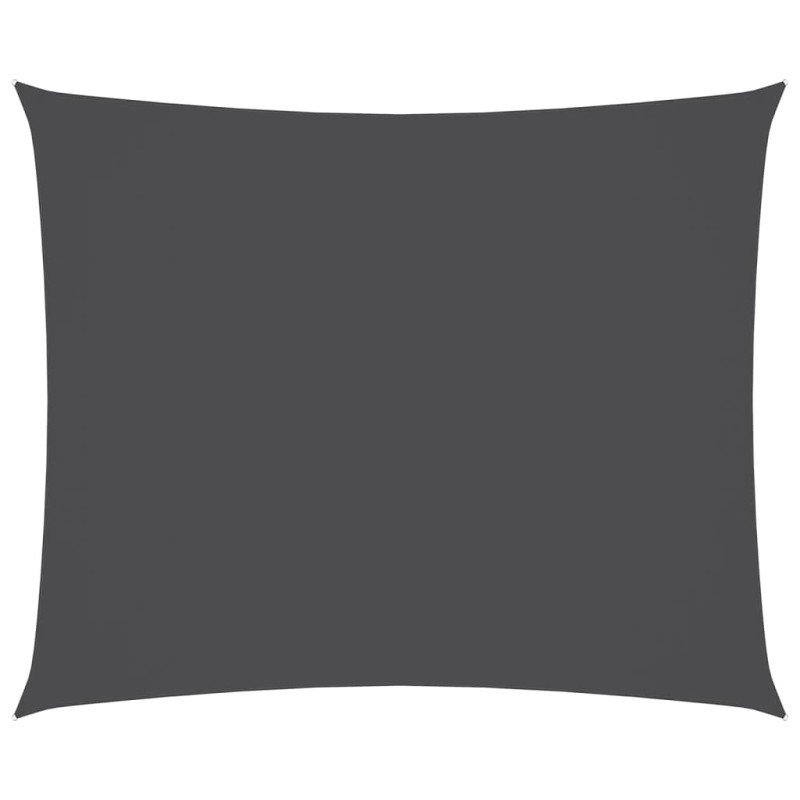 vidaXL Tieniaca plachta, oxford, obdĺžniková 2,5x3,5 m, antracitová