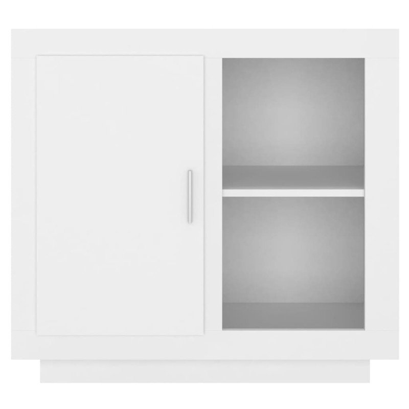 vidaXL Komoda biela 80x40x75 cm