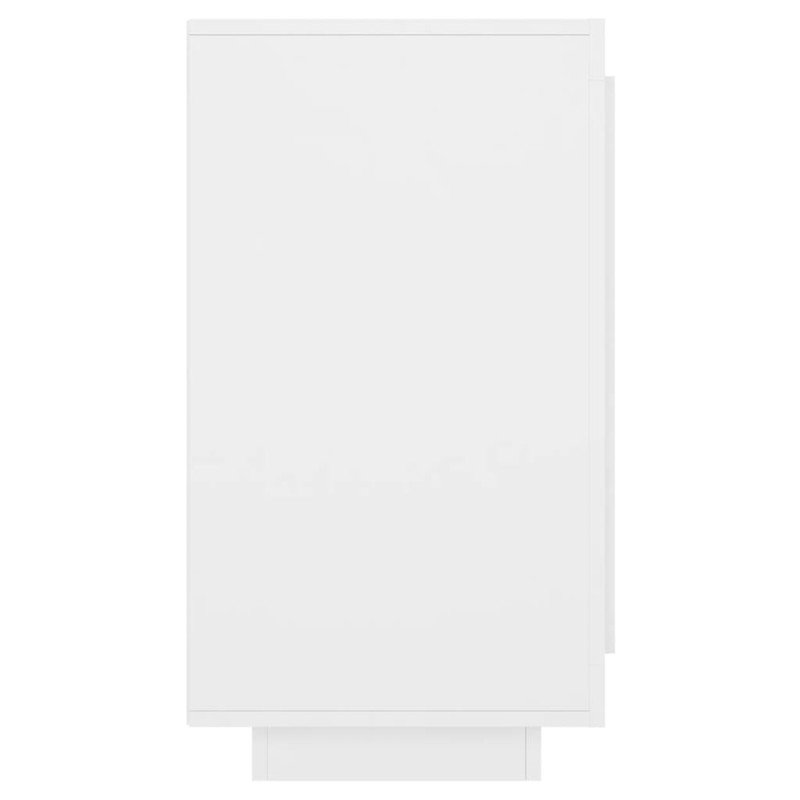 vidaXL Komoda biela 80x40x75 cm