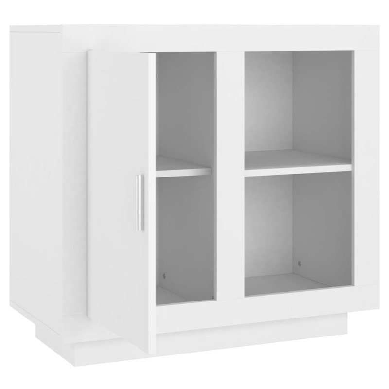 vidaXL Komoda biela 80x40x75 cm