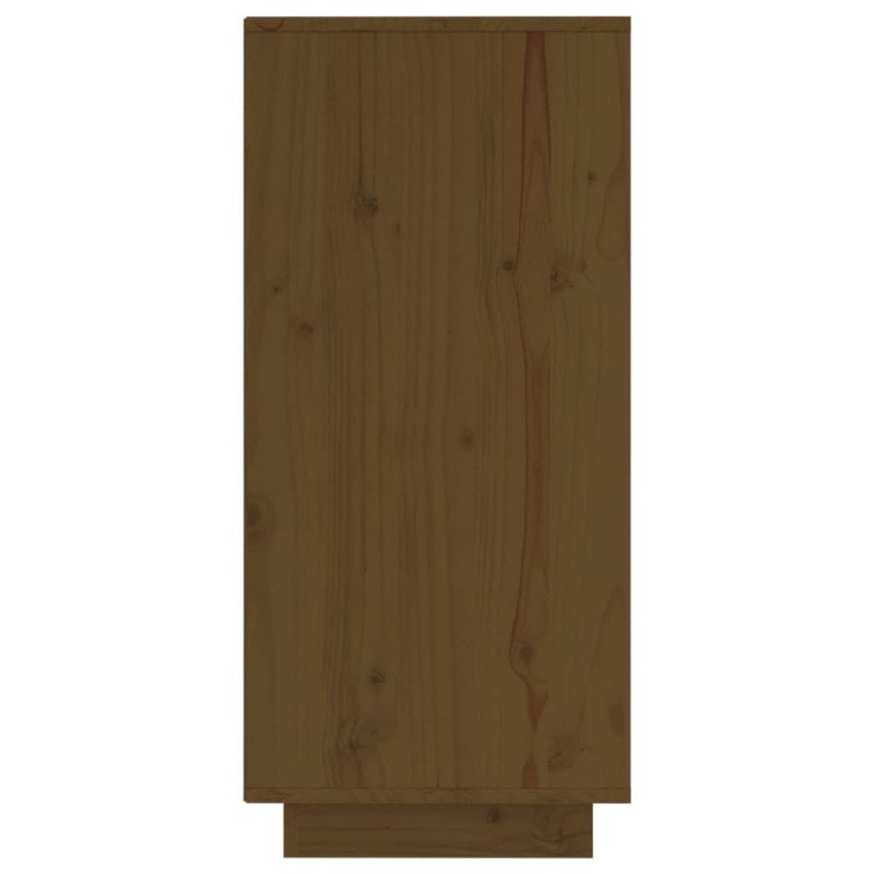 vidaXL Komoda, medovo hnedá 60x34x75 cm, borovicový masív