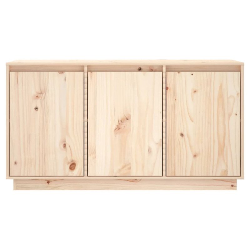 vidaXL Komoda 111x34x75 cm borovicový masív