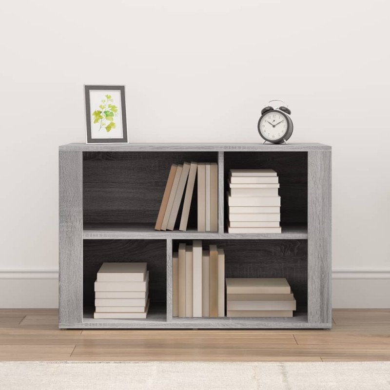 vidaXL Komoda sivý dub sonoma 80x30x54 cm spracované drevo