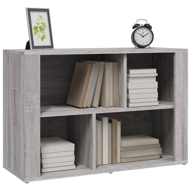 vidaXL Komoda sivý dub sonoma 80x30x54 cm spracované drevo