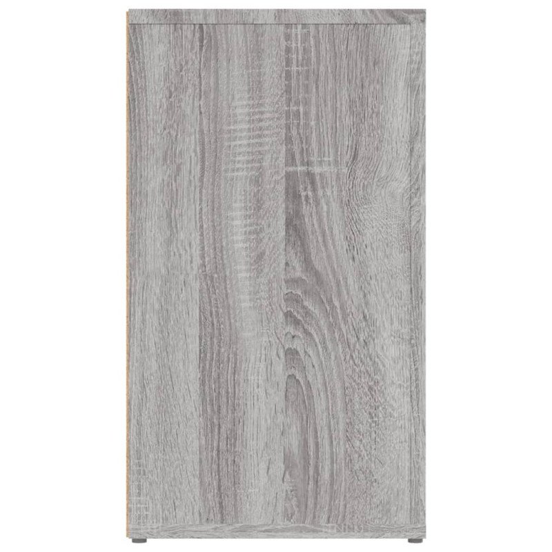 vidaXL Komoda sivý dub sonoma 80x30x54 cm spracované drevo