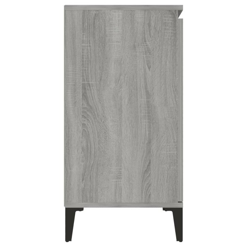 vidaXL Komoda sivý dub sonoma 104x35x70 cm spracované drevo