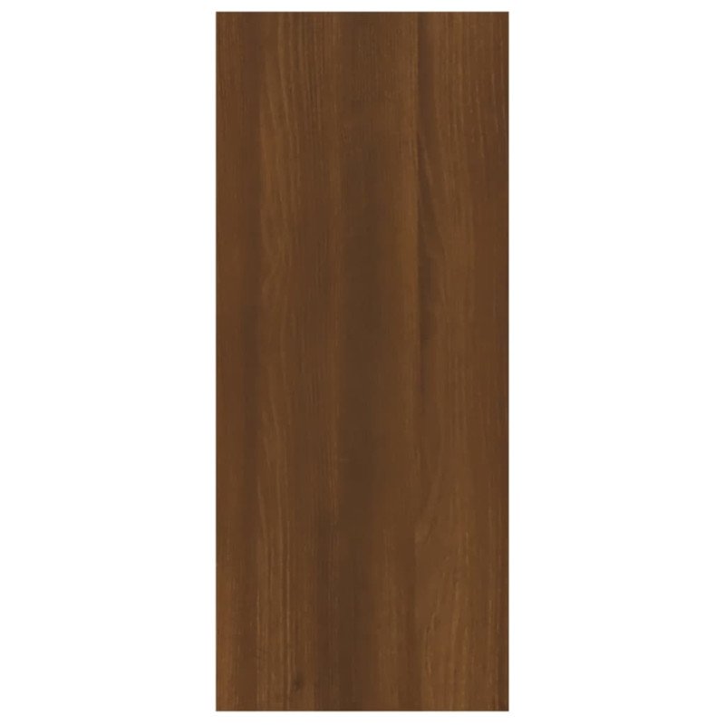 vidaXL Knižnica/deliaca stena hnedý dub 60x30x72 cm