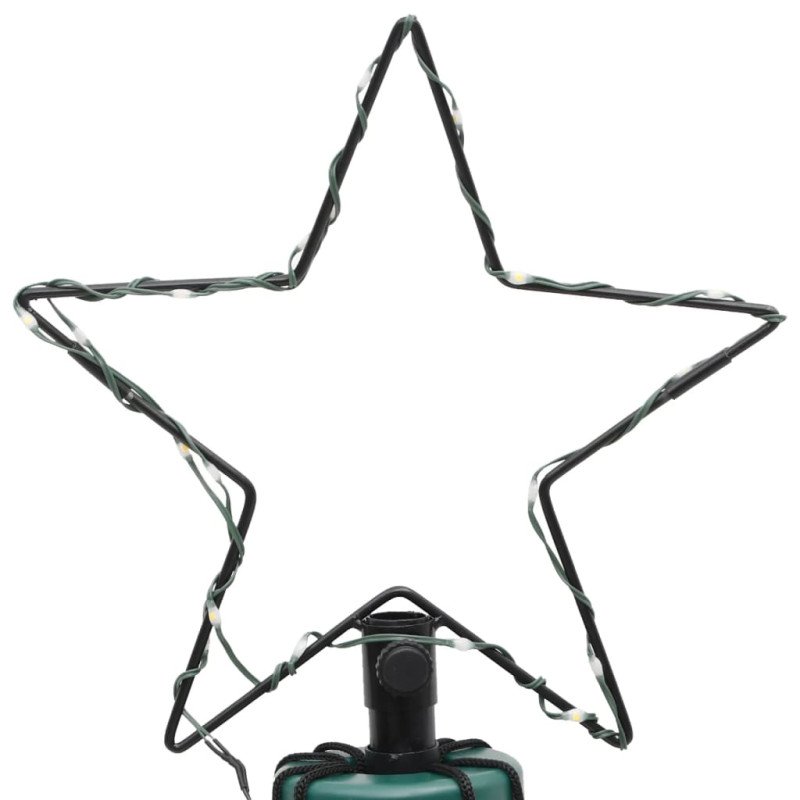 vidaXL Vianočný stromček s hrotom, 200 farebných LED 180 cm