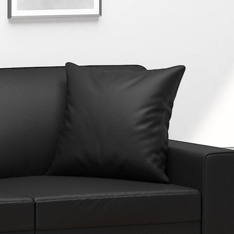 vidaXL Dekoratívne vankúše 4 ks čierne 40x40 cm látka
