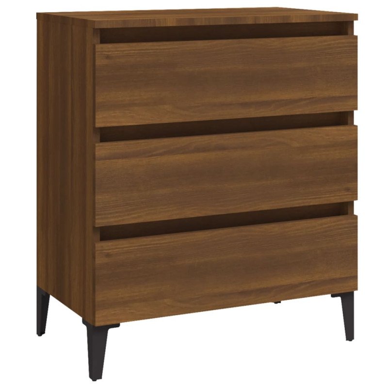  vidaXL Komoda hnedý dub 60x35x69 cm spracované drevo