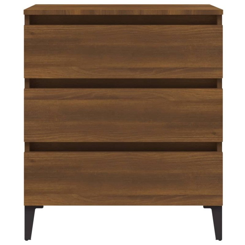  vidaXL Komoda hnedý dub 60x35x69 cm spracované drevo