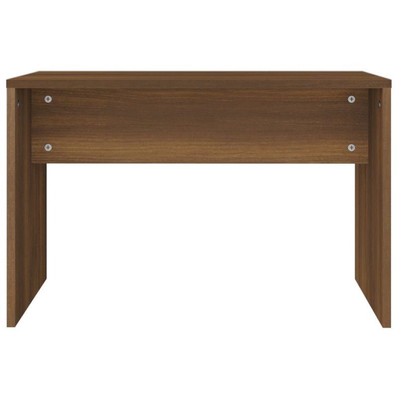 vidaXL Taburetka hnedý dub 70x35x45 cm spracované drevo