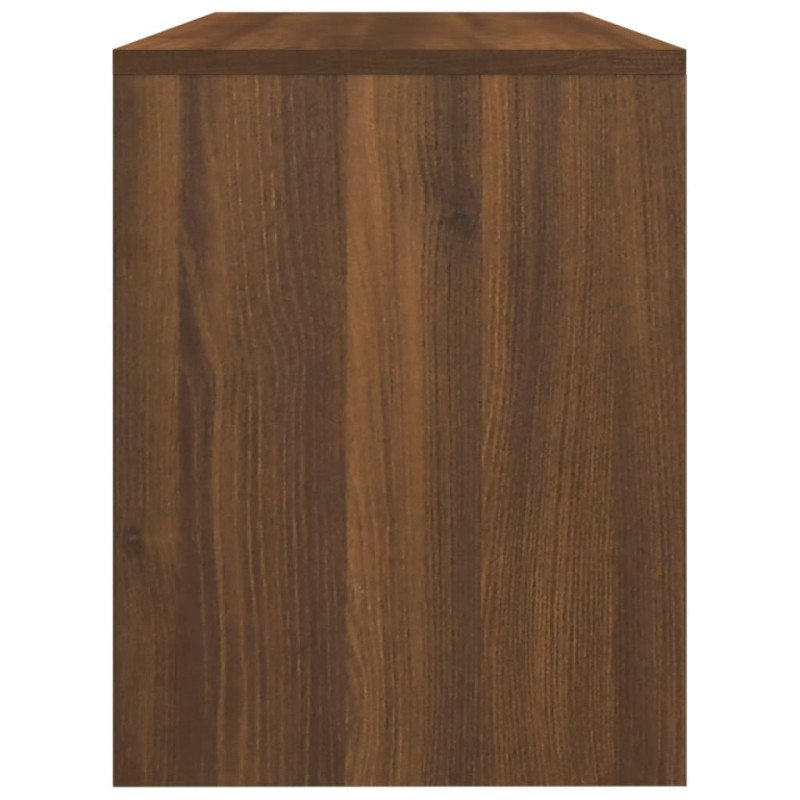 vidaXL Taburetka hnedý dub 70x35x45 cm spracované drevo