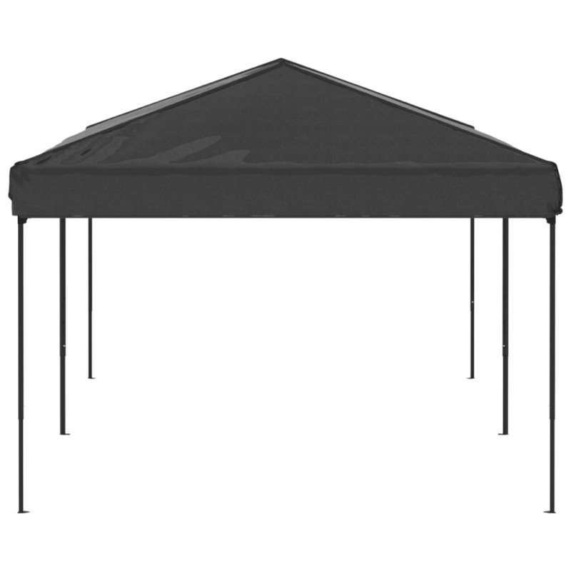 vidaXL Skladací párty stan antracitový 3x6 m