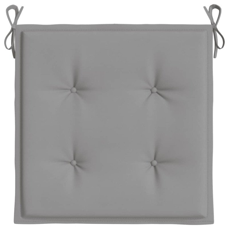 vidaXL Podložky na záhradné stoličky 6 ks 50x50x3 cm, oxfordská látka