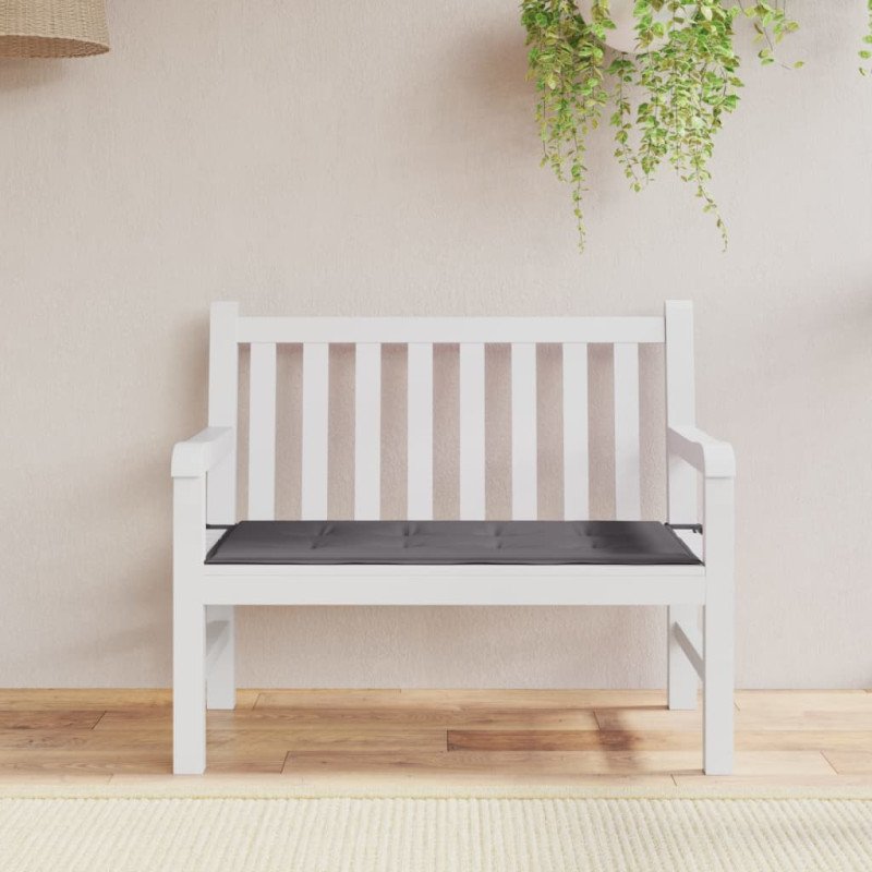 vidaXL Podložka na záhradnú lavičku 120x50x3 cm, oxfordská látka