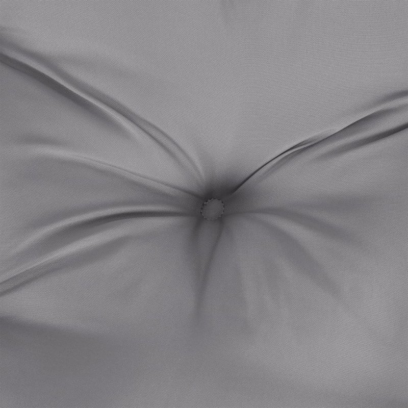 vidaXL Podložka na paletový nábytok, sivá 80x80x12 cm látka