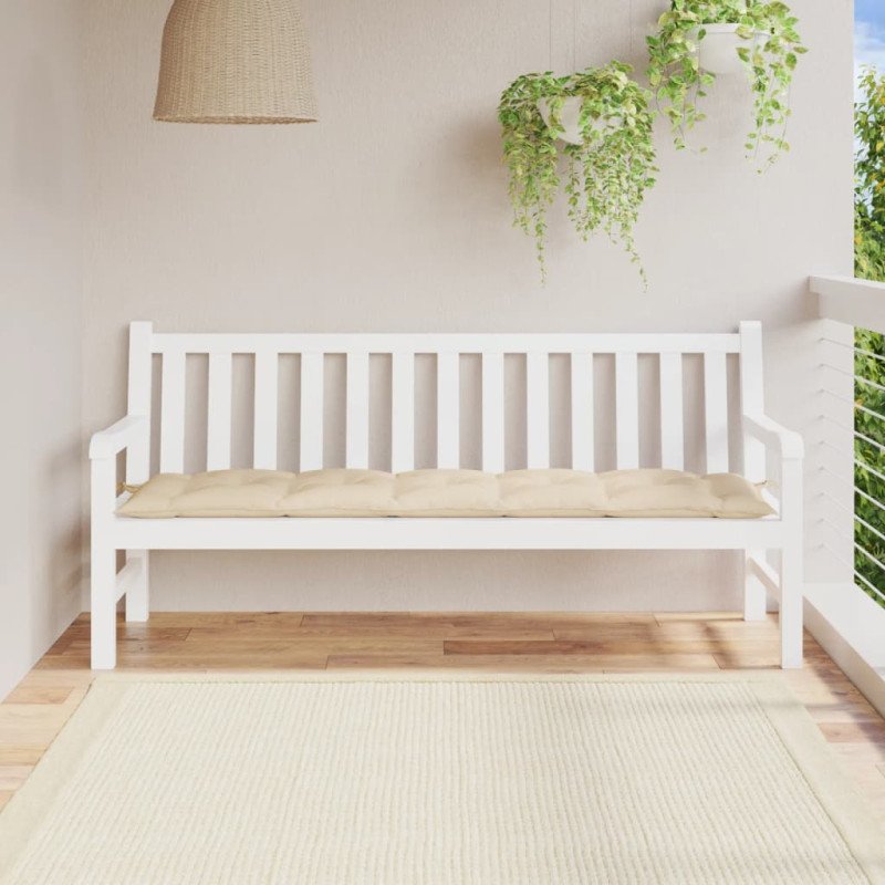 vidaXL Podložka na záhradnú lavičku 180x50x7 cm, oxfordská látka