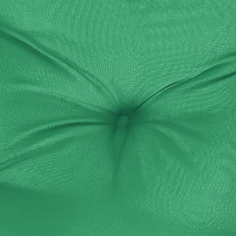 vidaXL Podložka na paletový nábytok, zelená 120x80x12 cm, látka