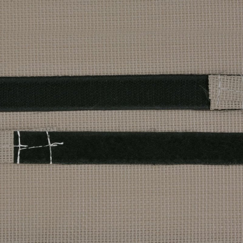 vidaXL Opierka hlavy na ležadlo sivohnedá 40x7,5x15 cm textilén
