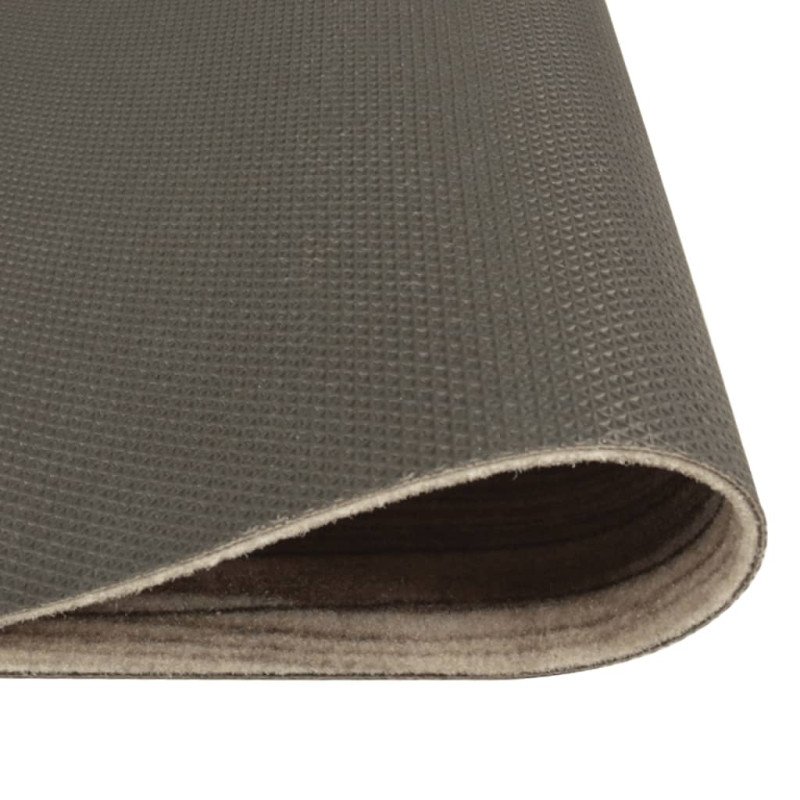 vidaXL Kuchynský koberec umývateľný Cooking sivý 45x150 cm zamat