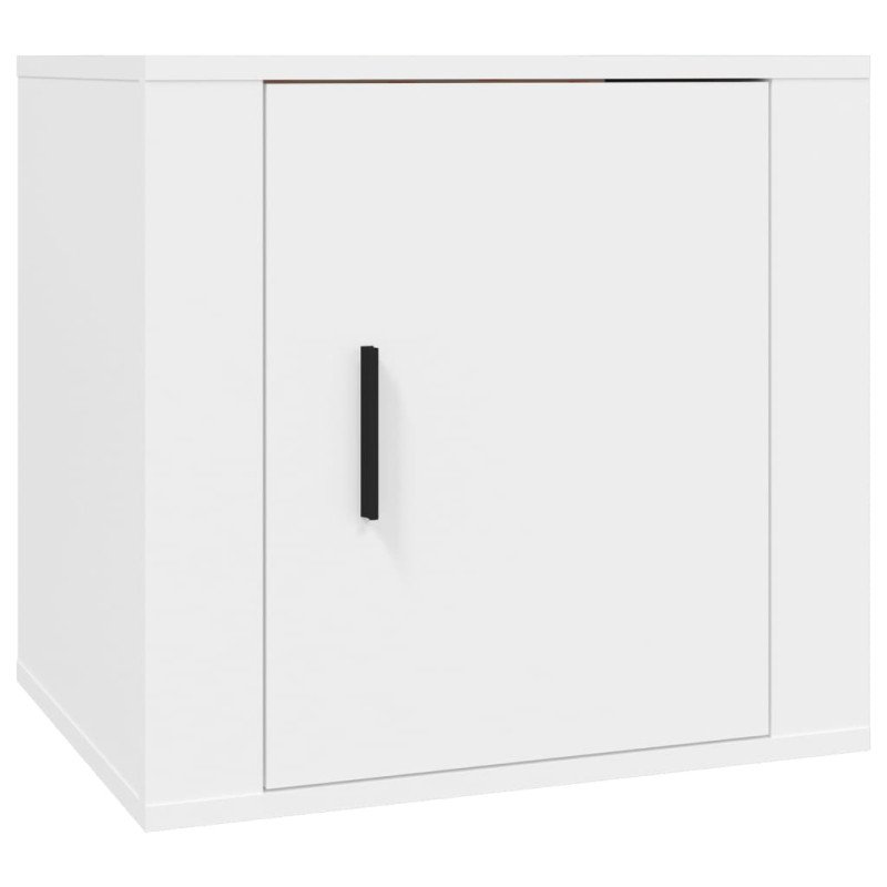 vidaXL Nočné stolíky 2 ks biele 50x39x47 cm