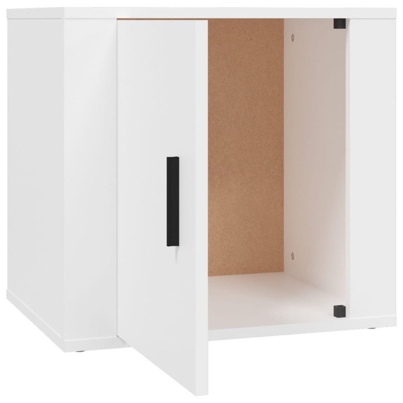 vidaXL Nočné stolíky 2 ks biele 50x39x47 cm
