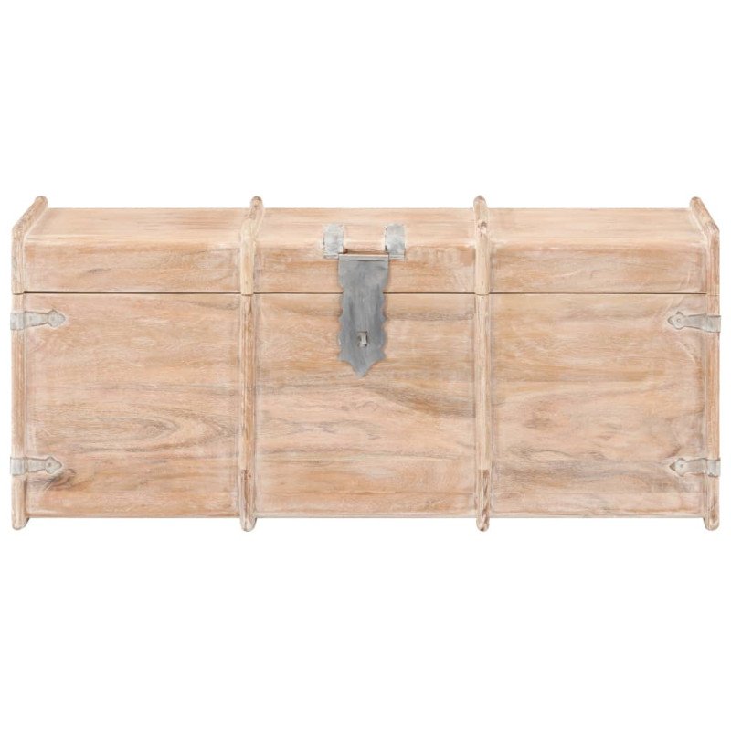 vidaXL Skladovacia truhlica 90x40x40 cm, akáciový masív
