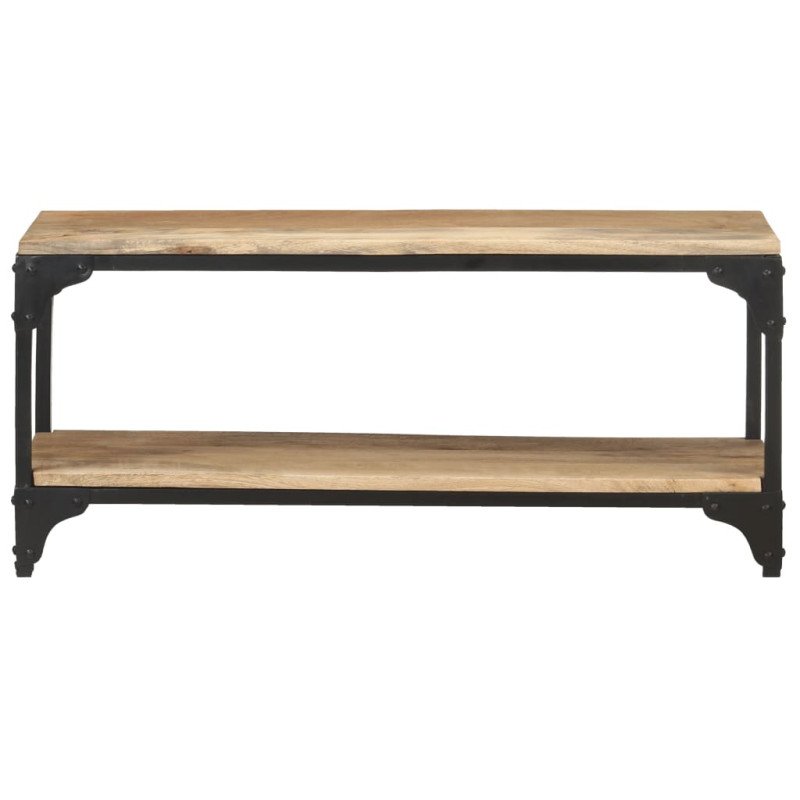 vidaXL Konferenčný stolík 90x30x40 cm mangovníkový masív
