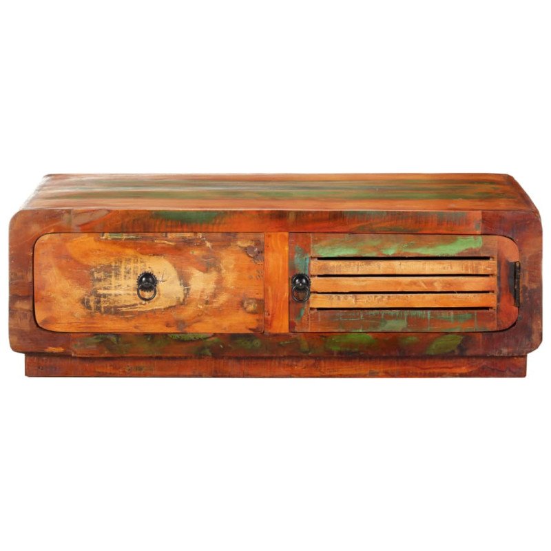 vidaXL Konferenčný stolík 90x60x29 cm, recyklovaný masív