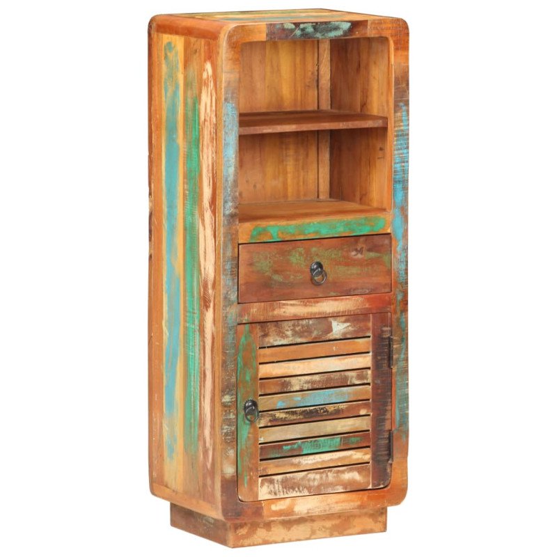 vidaXL Vysoká skrinka 45x32x110 cm, recyklovaný masív