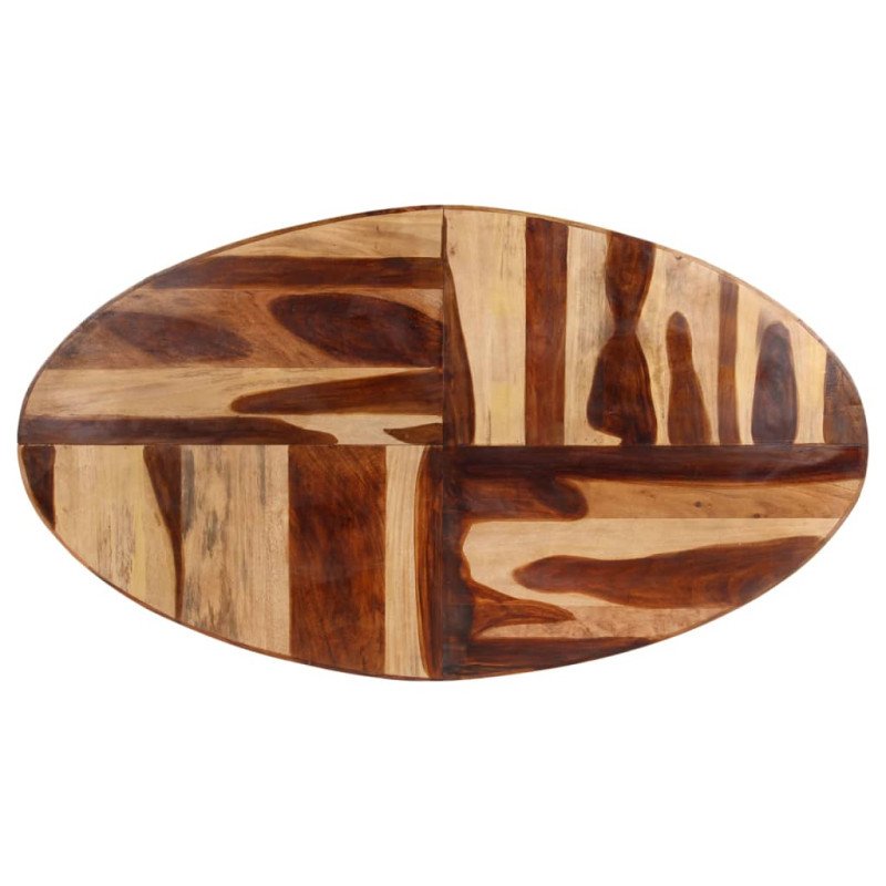vidaXL Jedálenský stôl 160x90x75 cm masívne akáciové drevo so sheeshamovou povrchovou úpravou 