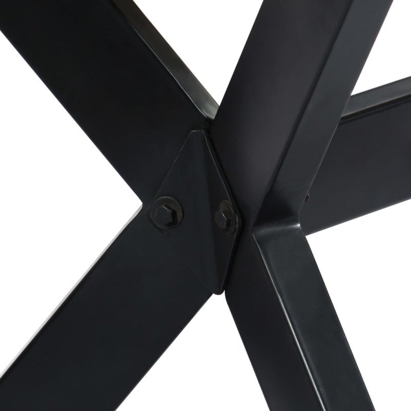vidaXL Jedálenský stôl 160x80x75 cm masívne surové mangovníkové drevo