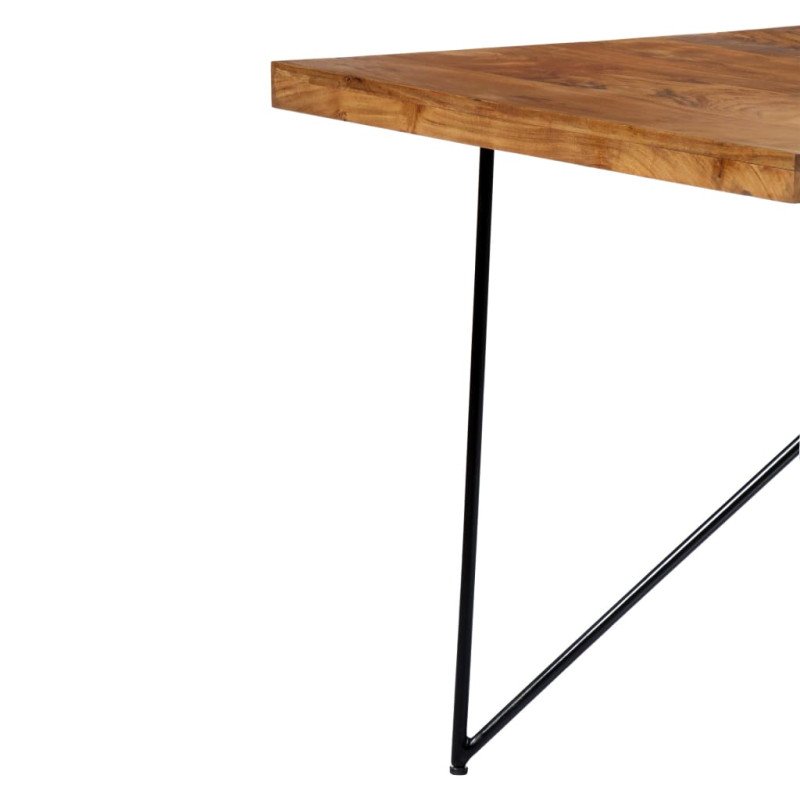 vidaXL Jedálenský stôl 180x90x76 cm, akáciový masív