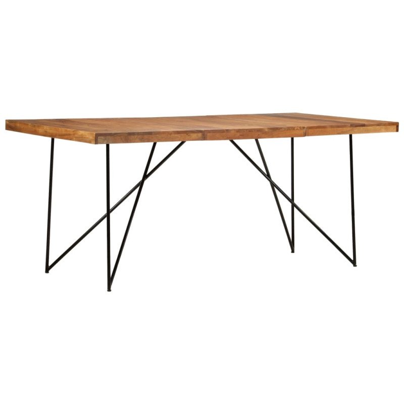 vidaXL Jedálenský stôl 180x90x76 cm, akáciový masív