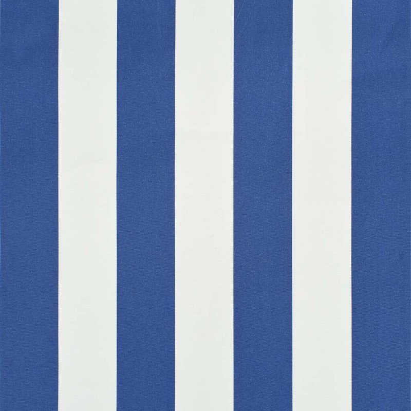 vidaXL Zaťahovacia markíza 150x150 cm modro-biela