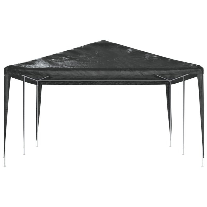 vidaXL Profesionálny párty stan 4x6 m, antracitový 90 g/m² 