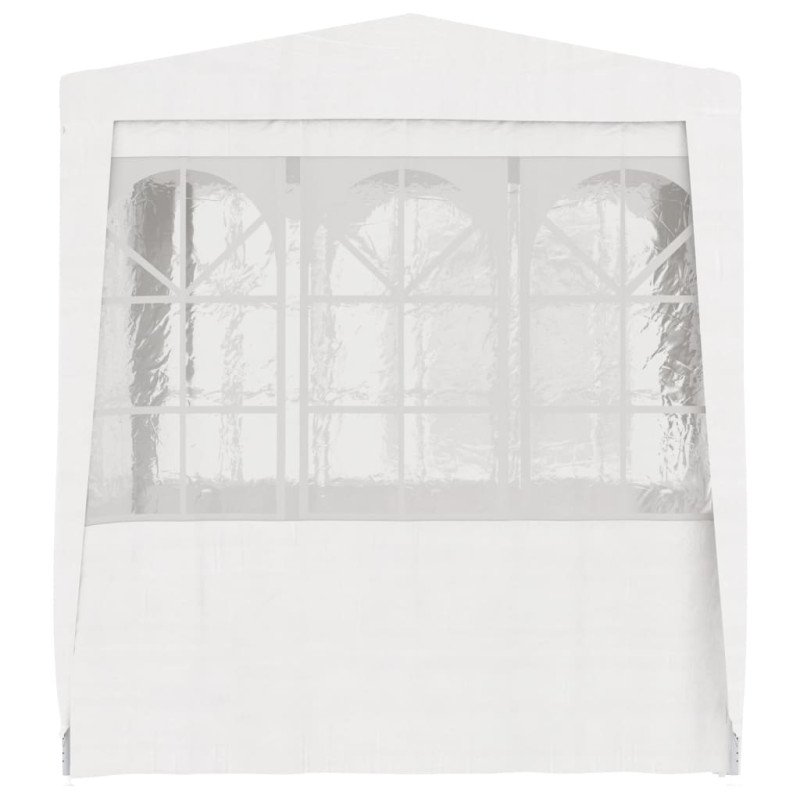 vidaXL Profesionálny párty stan+bočné steny 2x2 m, biely 90 g/m²
