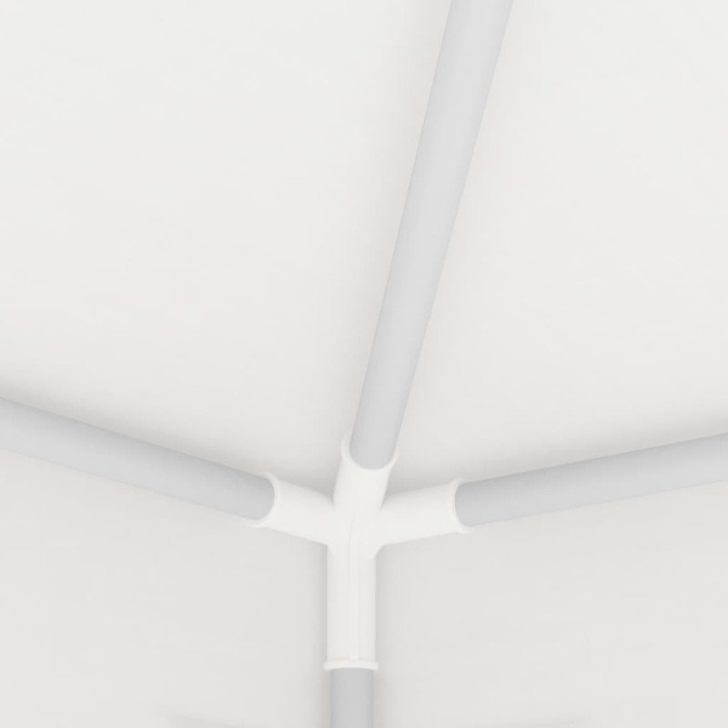 vidaXL Profesionálny párty stan+bočné steny 2x2 m, biely 90 g/m²