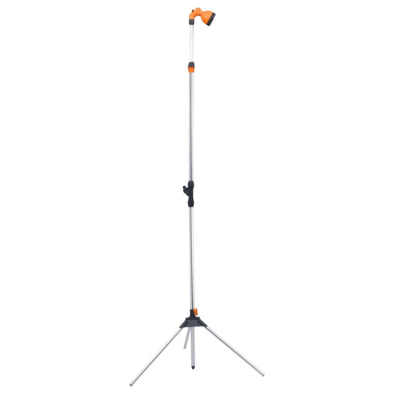 vidaXL Záhradná sprcha s trojnožkou 221 cm hliníková 