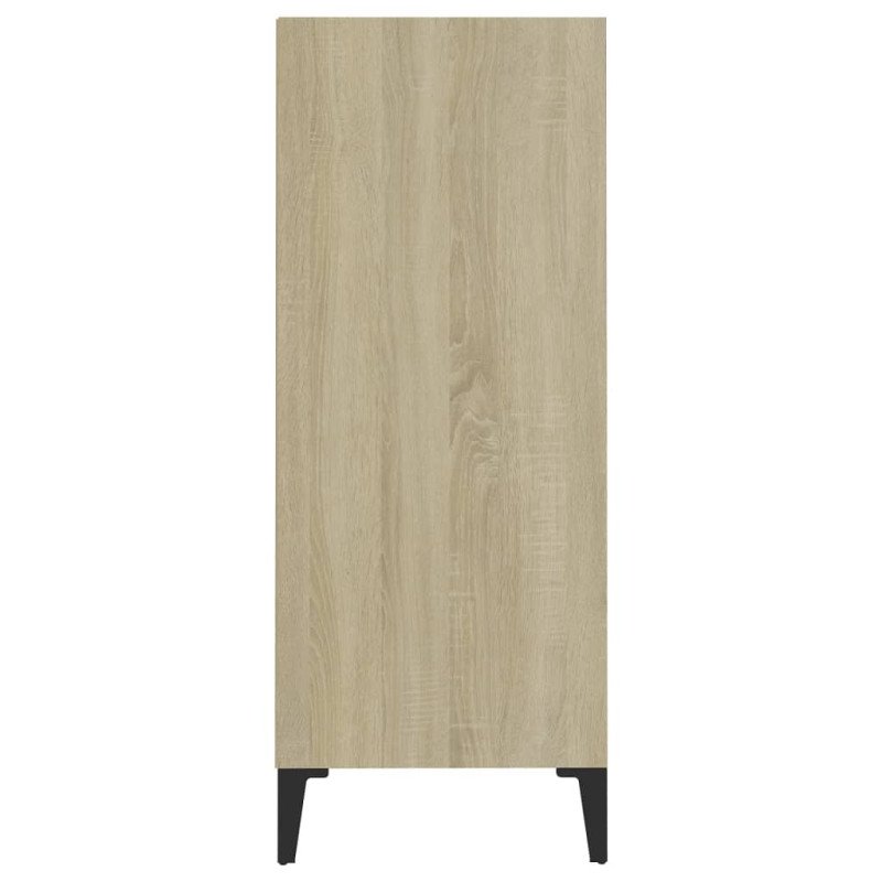 vidaXL Komoda, dub sonoma 57x35x90 cm, kompozitné drevo