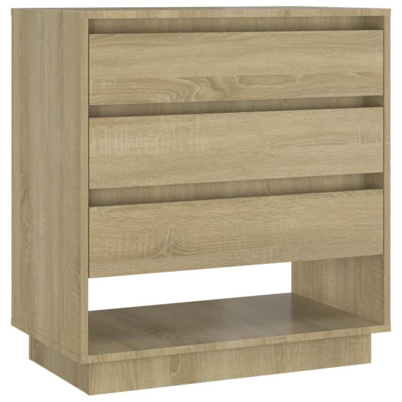 vidaXL Komoda dub sonoma 70x41x75 cm drevotrieska