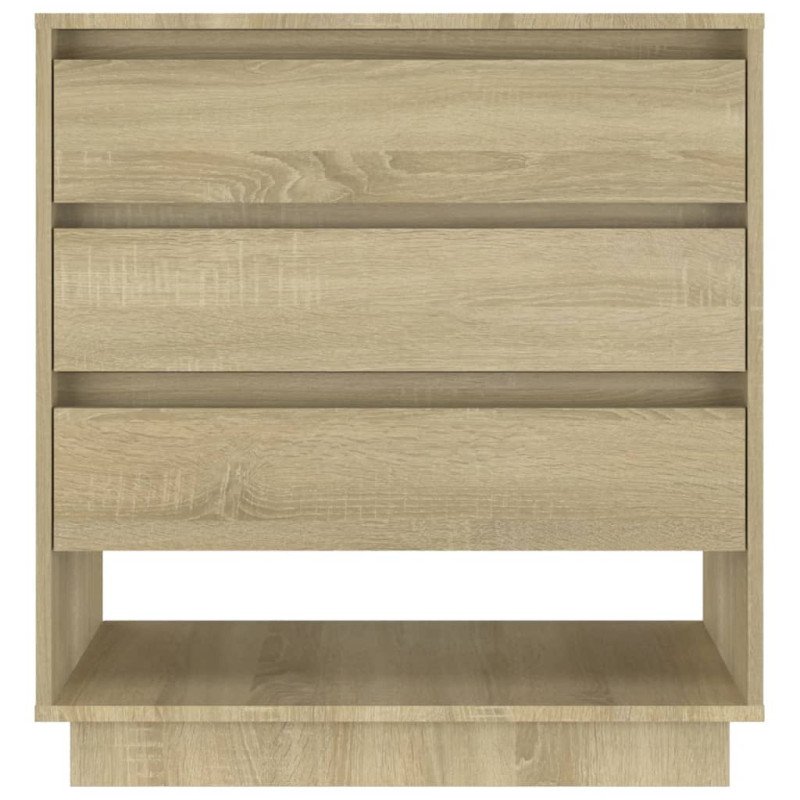 vidaXL Komoda dub sonoma 70x41x75 cm drevotrieska