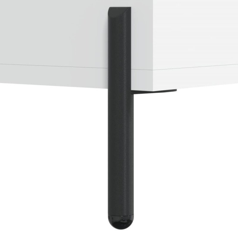 vidaXL Komoda biela 34,5x32,5x90 cm kompozitné drevo