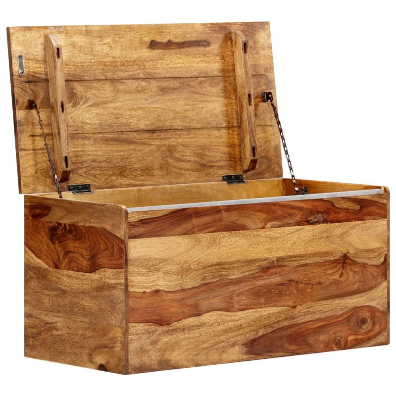 vidaXL Úložná truhlica 80x40x40 cm masívne sheeshamové drevo   