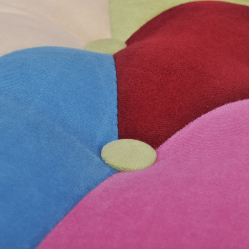 vidaXL Francúzske kreslo v štýle patchwork, látka