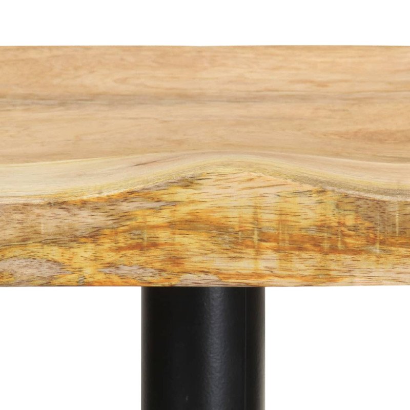 vidaXL Barové stoličky 2 ks 76 cm mangovníkový masív