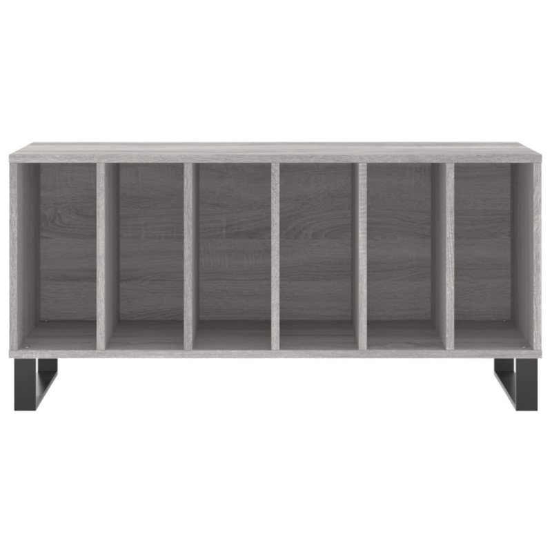 vidaXL Skrinka na platne sivá sonoma 100x38x48 cm kompozitné drevo